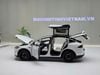 XE MÔ HÌNH TESLA MODEL X WHITE,TỶ LỆ 1/18