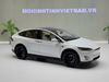 XE MÔ HÌNH TESLA MODEL X WHITE,TỶ LỆ 1/18