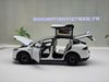 XE MÔ HÌNH TESLA MODEL X WHITE,TỶ LỆ 1/18