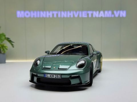  XE MÔ HÌNH PORSCHE 911 GT3 2021 MALACHITE GREEN METALLIC,TỶ LỆ 1/18 NOREV 