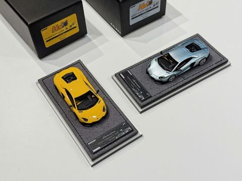  XE MÔ HÌNH LAMBORGHINI AVENTADOR LP720-4,TỶ LỆ 1/64 HALO64 
