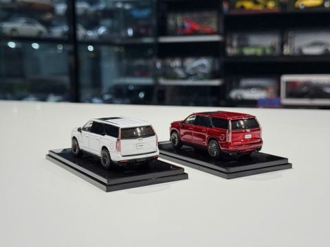  XE MÔ HÌNH CADILLAC ESCALADE ESV,TỶ LỆ 1/64 SHADOW PRO 