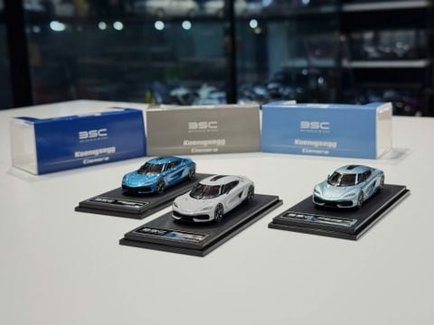  XE MÔ HÌNH KOENIGSEGG GEMERA,TỶ LỆ 1/64 BSC 