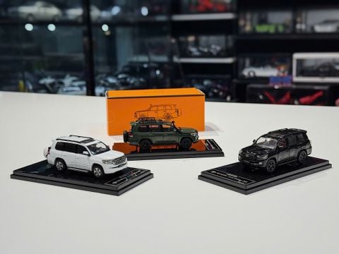  XE MÔ HÌNH TOYOTA LAND CRUISER LC200,TỶ LỆ 1/64 GOC 