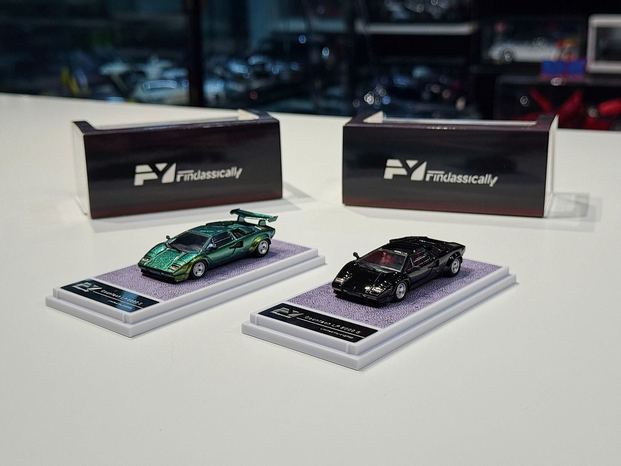 XE MÔ HÌNH LAMBORGHINI COUNTACH LP5000 S,TỶ LỆ 1/64 FINCLASSICALLY