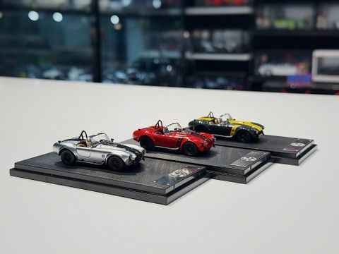  XE MÔ HÌNH FORD SHELBY CORBA 427 S/C,TỶ LỆ 1/64 FINE WORKS 64 
