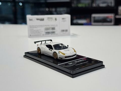  XE MÔ HÌNH FERRARI 458 ITALIA GT3,TỶ LỆ 1/64 TARMAC 