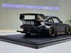 XE MÔ HÌNH PORSCHE 930 RWB MATTE BLACK,TỶ LỆ 1/18 IGNITION