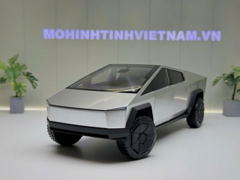  XE MÔ HÌNH TESLA CYBERTRUCK,TỶ LỆ 1/18 TESLA 
