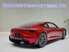 XE MÔ HÌNH TESLA ROADSTER CHERRY RED,TỶ LỆ 1/18 TESLA