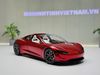 XE MÔ HÌNH TESLA ROADSTER CHERRY RED,TỶ LỆ 1/18 TESLA