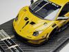 XE MÔ HÌNH LAMBORGHINI MURCIELAGO GT EVO LBW PEARL YELLOW,TỶ LỆ 1/18 VIP MODEL