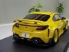 XE MÔ HÌNH TOYOTA PANDEM GR86 ROCKET BUNNY YELLOW,TỶ LỆ 1/18 GTSPIRIT