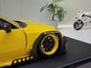 XE MÔ HÌNH TOYOTA PANDEM GR86 ROCKET BUNNY YELLOW,TỶ LỆ 1/18 GTSPIRIT