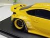 XE MÔ HÌNH TOYOTA PANDEM GR86 ROCKET BUNNY YELLOW,TỶ LỆ 1/18 GTSPIRIT