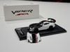 XE MÔ HÌNH DODGE VIPER ACR WHITE,TỶ LỆ 1/64 HONE MODEL 64