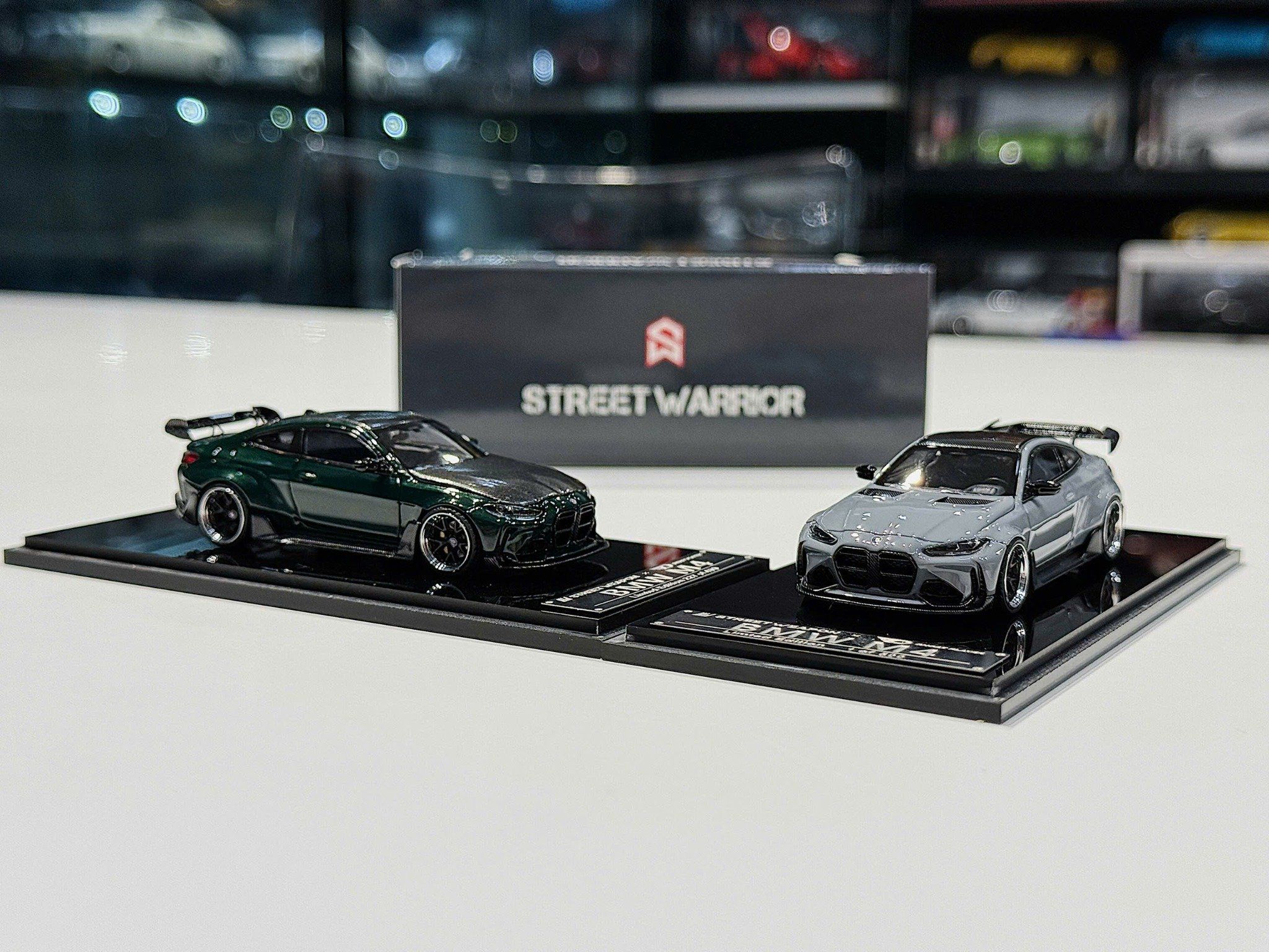 XE MÔ HÌNH BMW M4 GTR,TỶ LỆ 1/64 STREET WARRIOR