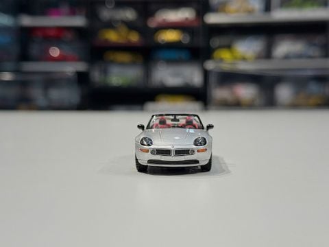  XE MÔ HÌNH BMW Z8 SILVER,TỶ LỆ 1/64 MINGT 