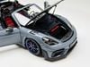 XE MÔ HÌNH PORSCHE 718 SPYDER RS WEISSACH PACKAGE GREY,TỶ LỆ 1/18 MINICHAMS