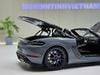 XE MÔ HÌNH PORSCHE 718 SPYDER RS WEISSACH PACKAGE GREY,TỶ LỆ 1/18 MINICHAMS