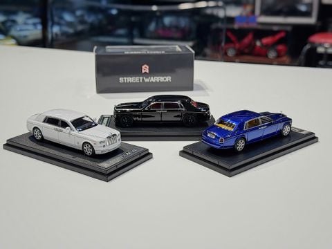  XE MÔ HÌNH ROLLS ROYCE PHANTOM,TỶ LỆ 1/64 STREET WARRIOR 