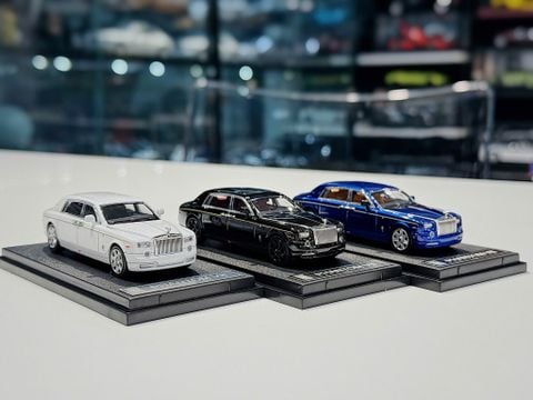  XE MÔ HÌNH ROLLS ROYCE PHANTOM,TỶ LỆ 1/64 STREET WARRIOR 