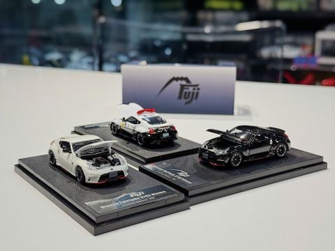  XE MÔ HÌNH NISSAN FAIRLADY 370Z NISMO,TỶ LỆ 1/64 FUJI 