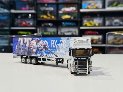 XE MÔ HÌNH SCANIA S730 V8,TỶ LỆ 1/64 MAXWELL 