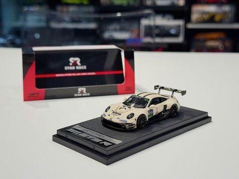  XE MÔ HÌNH PORSCHE 911 GT3 R,TỶ LỆ 1/64 STAR RACE 