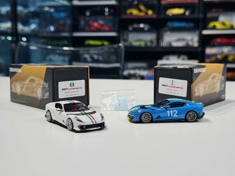  XE MÔ HÌNH FERRARI 812 COMPETIZIONE,TỶ LỆ 1/64 TOC 
