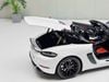XE MÔ HÌNH PORSCHE 718 SPYDER RS 2023 WEISSACH PACK WHITE,TỶ LỆ 1/18 NOREV