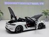 XE MÔ HÌNH PORSCHE 718 SPYDER RS 2023 WEISSACH PACK WHITE,TỶ LỆ 1/18 NOREV