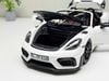 XE MÔ HÌNH PORSCHE 718 SPYDER RS 2023 WEISSACH PACK WHITE,TỶ LỆ 1/18 NOREV