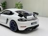 XE MÔ HÌNH PORSCHE CAYMAN GT4 RS 2023 WEISSACH PACK WHITE,TỶ LỆ 1/18 NOREV