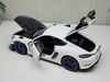 XE MÔ HÌNH PORSCHE CAYMAN GT4 RS 2023 WEISSACH PACK WHITE,TỶ LỆ 1/18 NOREV