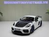 XE MÔ HÌNH PORSCHE CAYMAN GT4 RS 2023 WEISSACH PACK WHITE,TỶ LỆ 1/18 NOREV