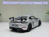 XE MÔ HÌNH PORSCHE CAYMAN GT4 RS 2023 WEISSACH PACK GT - SIVERMETALLICTỶ LỆ 1/18 NOREV