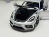 XE MÔ HÌNH PORSCHE CAYMAN GT4 RS 2023 WEISSACH PACK GT - SIVERMETALLICTỶ LỆ 1/18 NOREV
