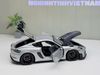XE MÔ HÌNH PORSCHE CAYMAN GT4 RS 2023 WEISSACH PACK GT - SIVERMETALLICTỶ LỆ 1/18 NOREV