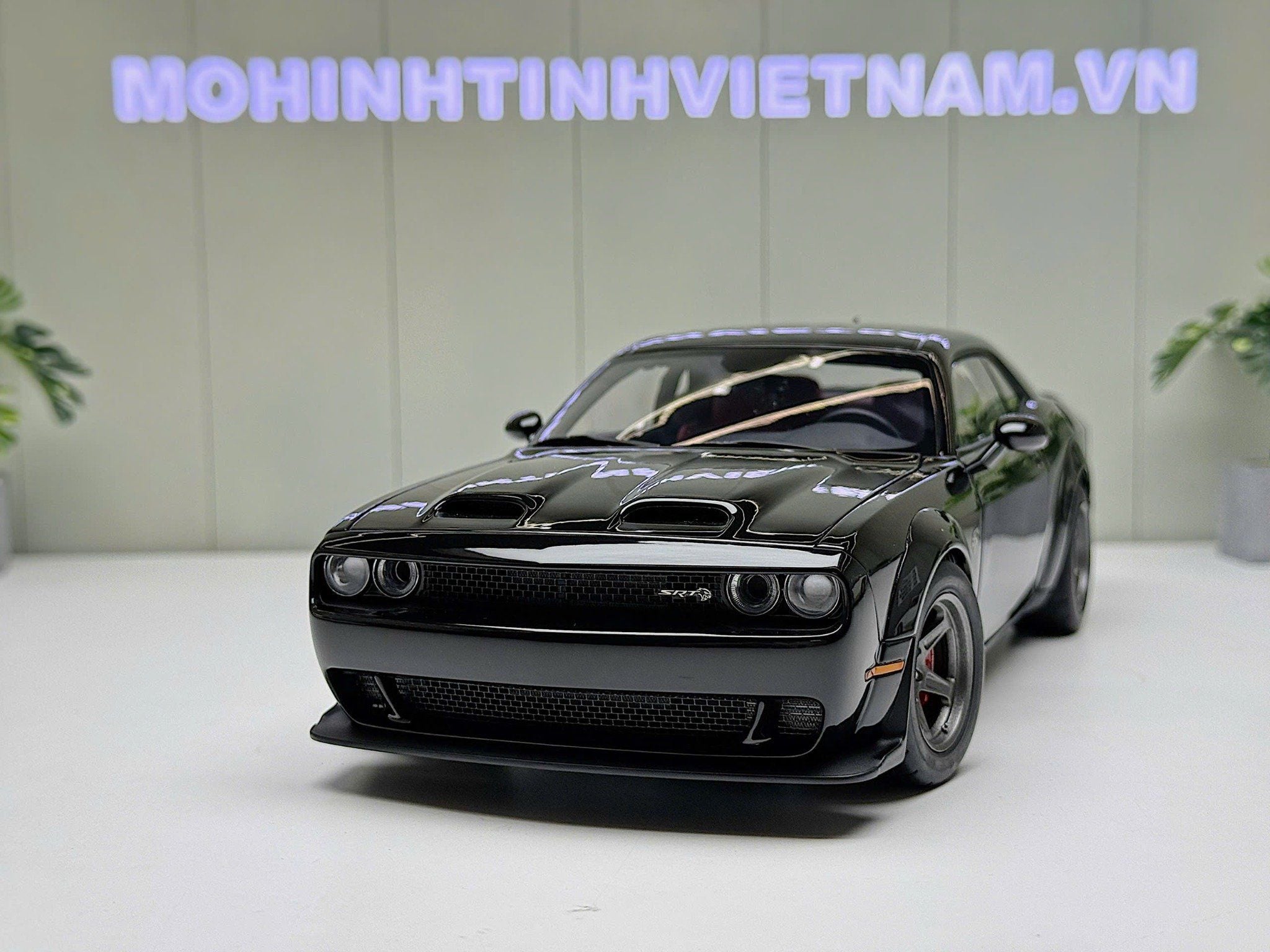 XE MÔ HÌNH DODGE CHALLENGER SRT SUPER STOCK,TỶ LỆ 1/18 AUTOART