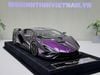 XE MÔ HÌNH LAMBORGHINI SIAN FKP 37 CHAMELOEN PUPRLE GREEN,TỶ LỆ 1/18 HENSON HEAVEN