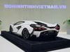 XE MÔ HÌNH LAMBORGHINI SIAN FKP 37 PEARL WHITE,TỶ LỆ 1/18 HENSON HEAVEN
