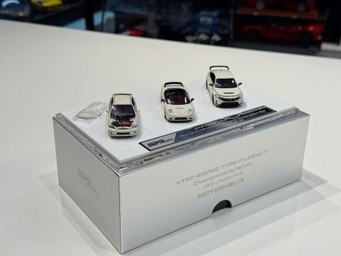  XE MÔ HÌNH COMBO 3 CHIẾC HONDA :  EK9 X NA2 X FL5,TỶ LỆ 1/64 MOTORHELIX 