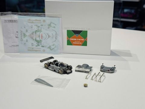  XE MÔ HÌNH MAZDA 787B FULLDETAIL KIT,TỶ LỆ 1/64 MOTORHELIX 