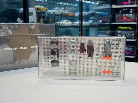  XE MÔ HÌNH MAZDA 787B FRAME,TỶ LỆ 1/64 MOTORHELIX 