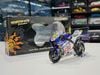 XE MÔ HÌNH MOTO GT YAMAHA YZR-M1 VALENTINO ROSSI FIAT YAMAHA TEAM 2007,TỶ LỆ 1/12 MINICHAMPS