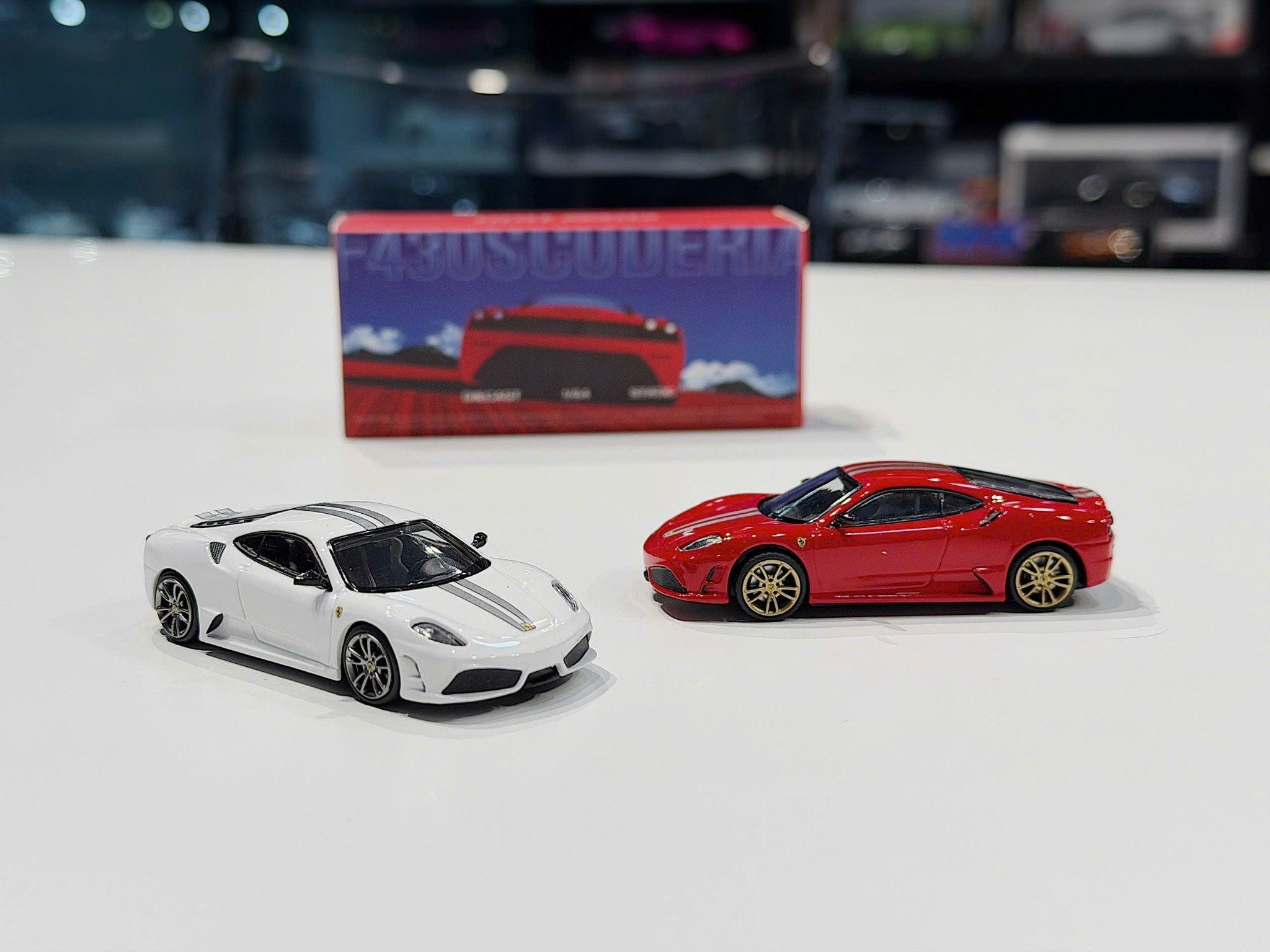 XE MÔ HÌNH FERRARI 430 SCUDERIA,TỶ LỆ 1/64 LITTLE HUNTER