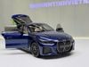 XE MÔ HÌNH BMW I4 BLUE METALLIC,TỶ LỆ 1/18 MINICHAMPS