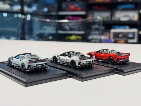  XE MÔ HÌNH FERRARI F9XX SPYDER,TỶ LỆ 1/64 DCM 