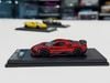 XE MÔ HÌNH FERRARI F9XX COUPE,TỶ LỆ 1/64 DCM